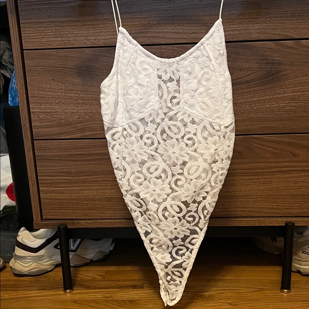 White Lace body suit